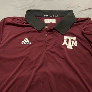 Adidas Texas A&M University Game Day Polo
